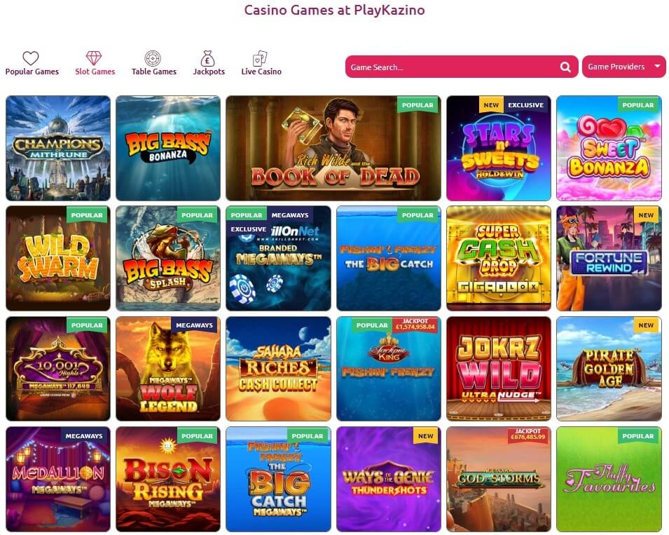 playkasinocom slots games