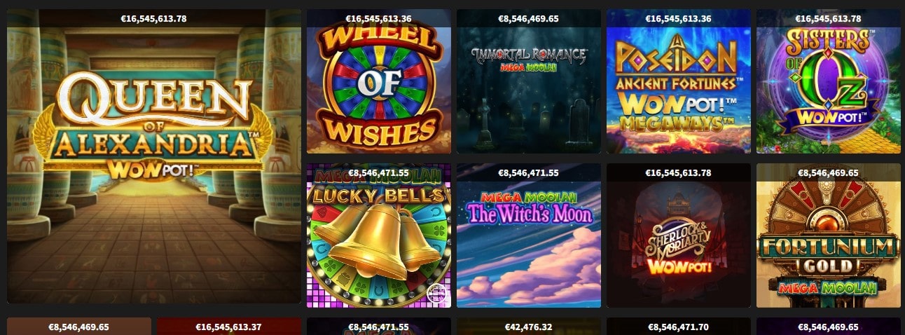 quinnbet casino jackpots