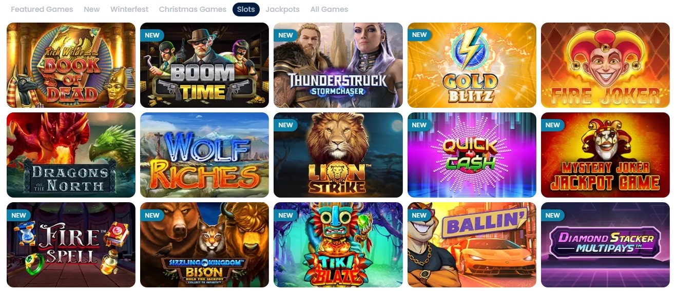 spin rio casino slot games