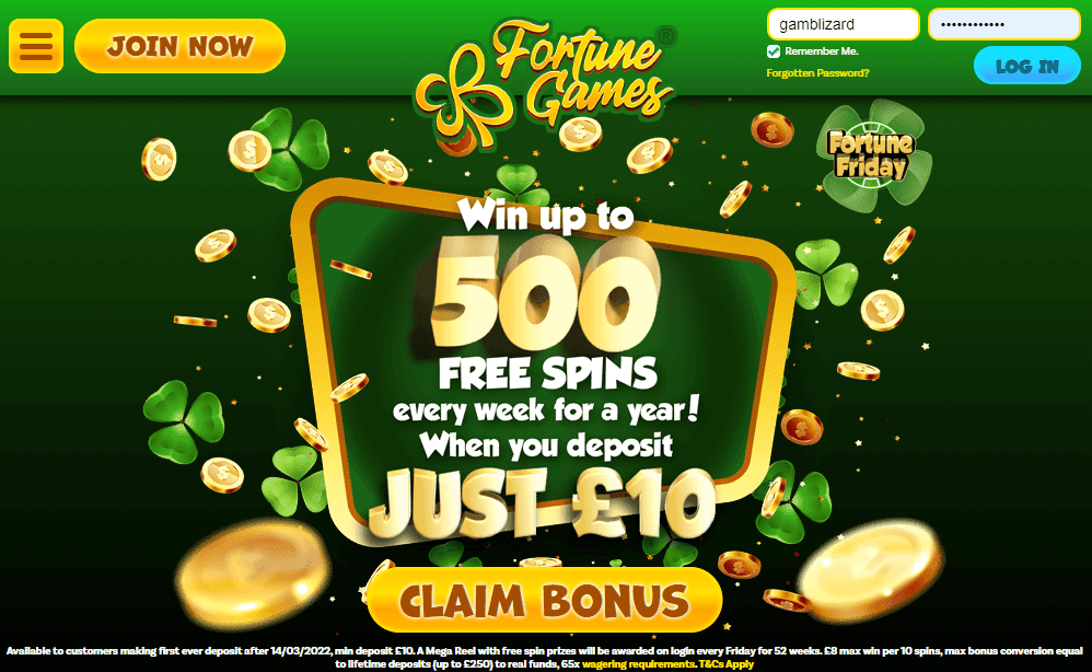 fortune games casino review uk