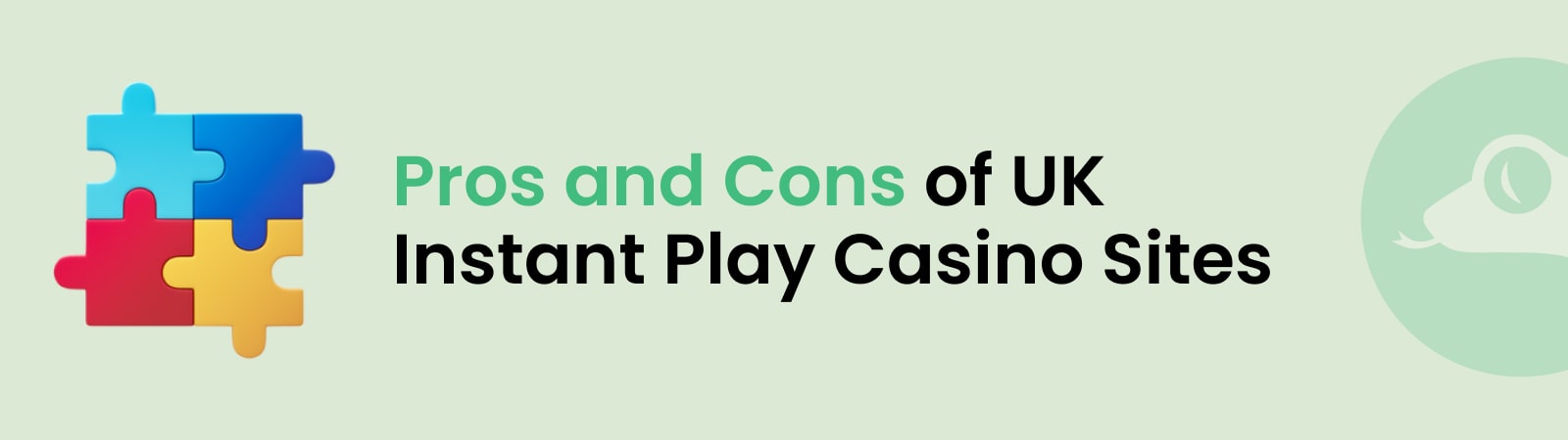 pros and cons of uk instant play casino sites