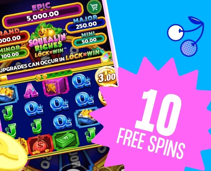 10 Wager-Free Spins No Deposit at MrQ