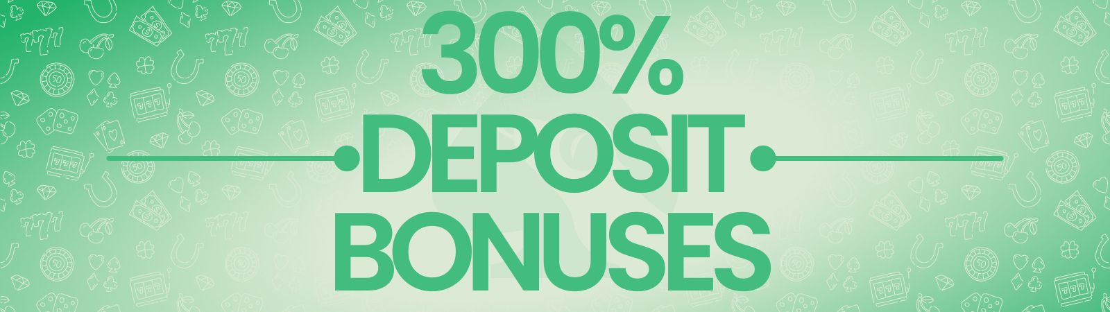 300 percent casino welcome bonus on first deposit uk