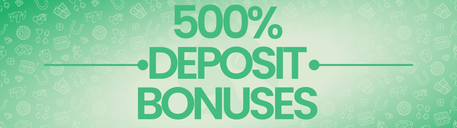 500 percent casino bonus on first deposit uk