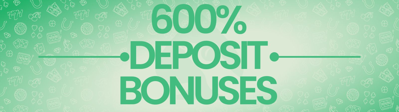 600 percent casino bonus on first deposit uk