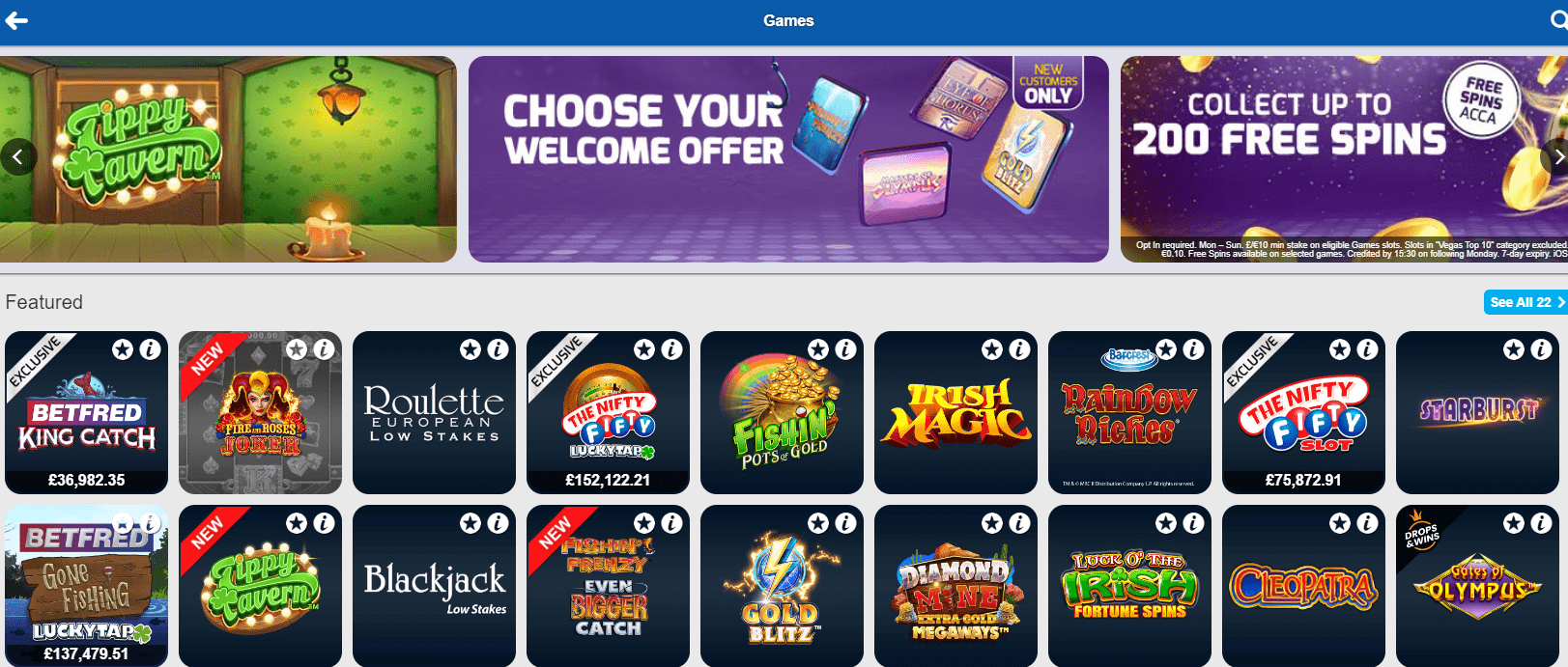 betfred games
