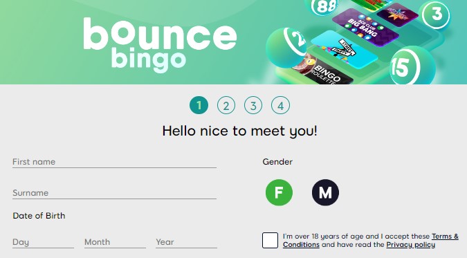 bounce bingo casino registration