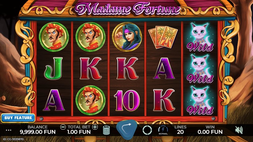 caleta madame fortune slot