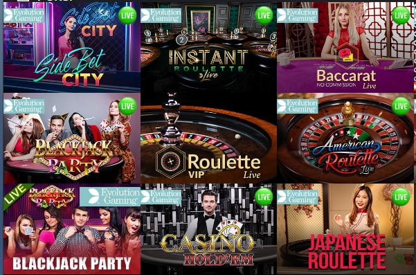 casimpo casino live casino games