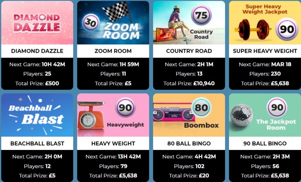 freebet casino bingo games