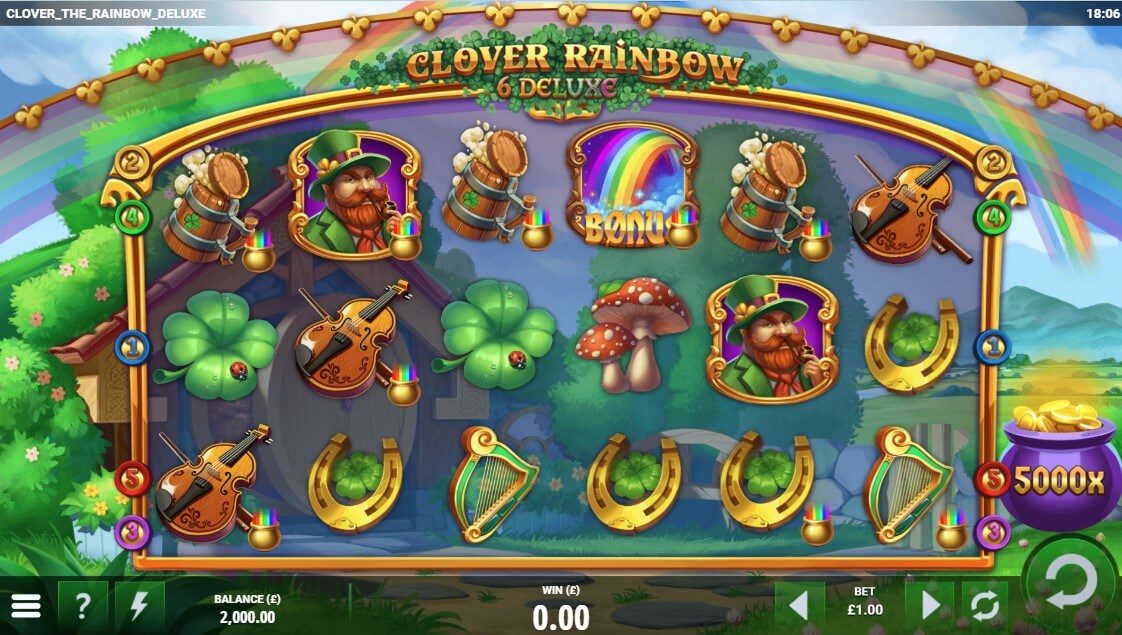 g games clover the rainbow deluxe