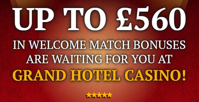 grand hotel casino welcome bonus