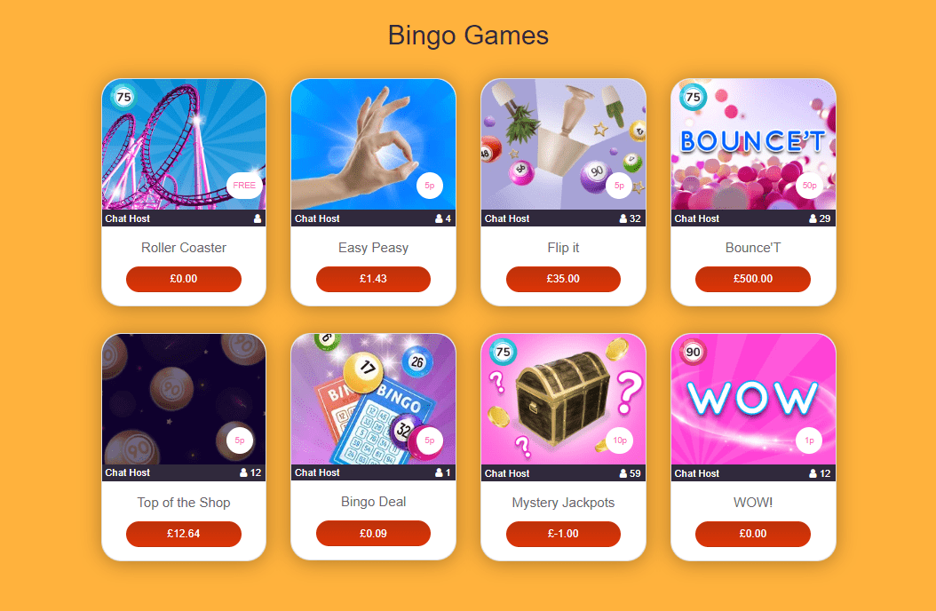 heatbingo bingo games