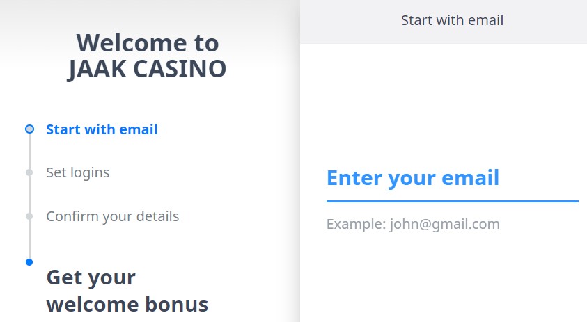 jaak casino registration