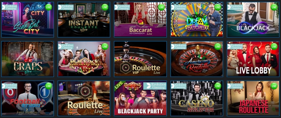 jackpot paradise casino live casino games
