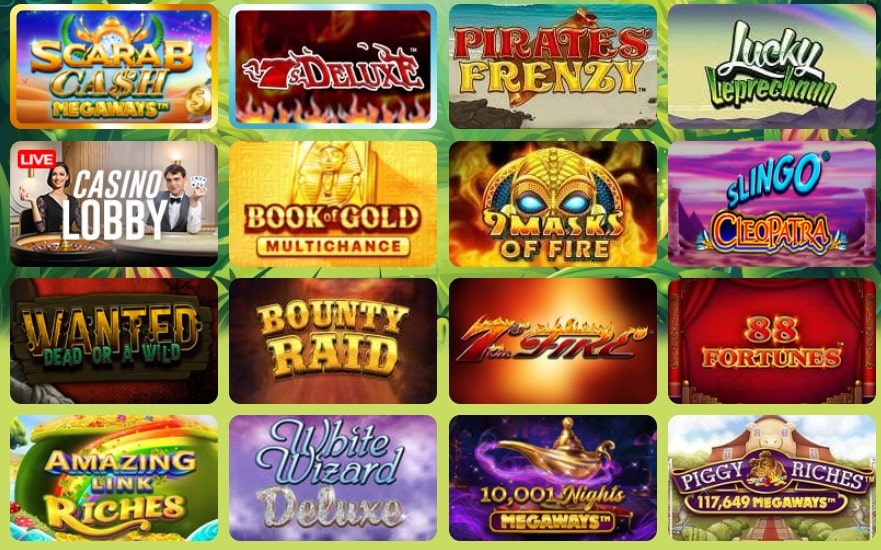 jungle reels casino slot games