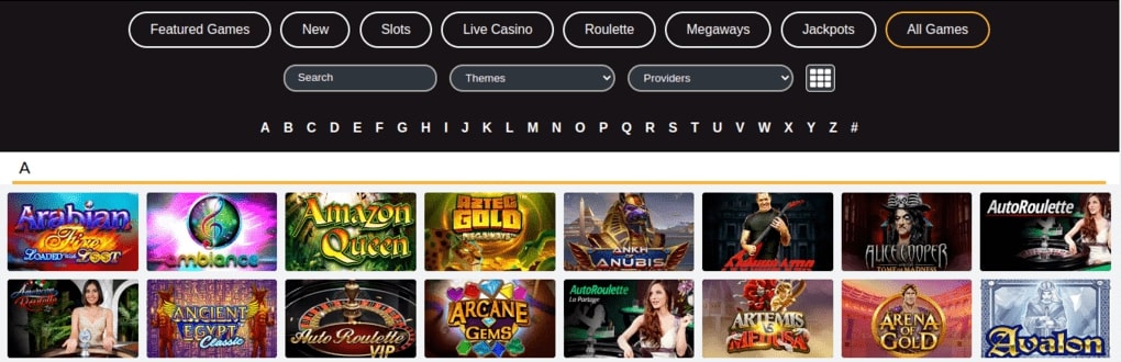 king casino games