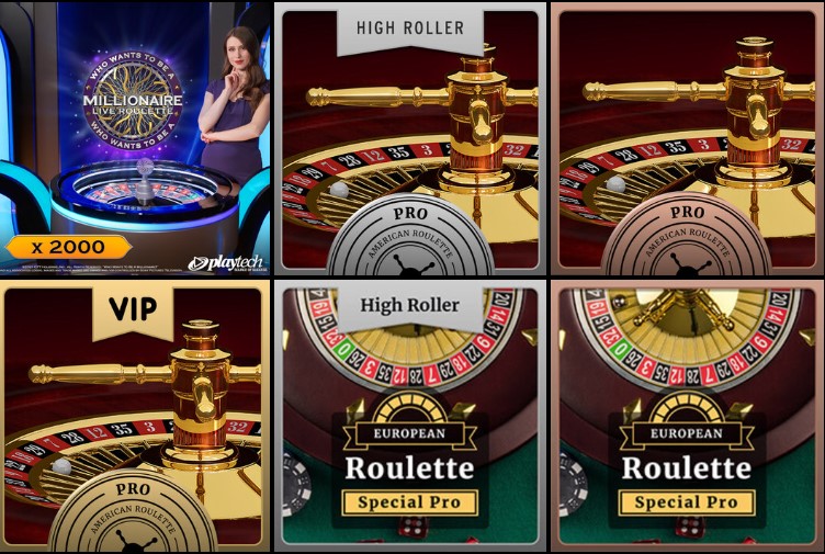 lucky louis casino table games