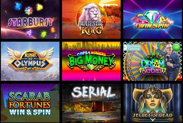 play magical casino games