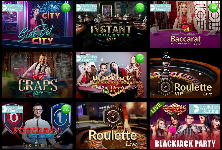 pots of luck casino live casino games