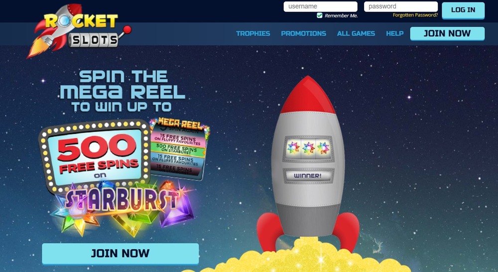 rocket slots casino review