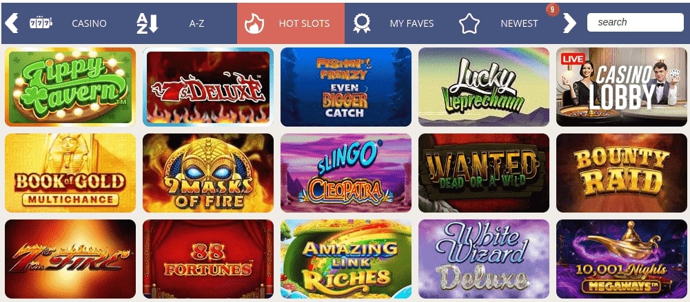 slotsuk casino games