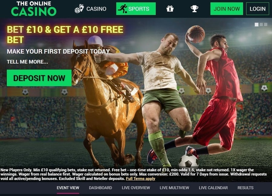 the online casino betting