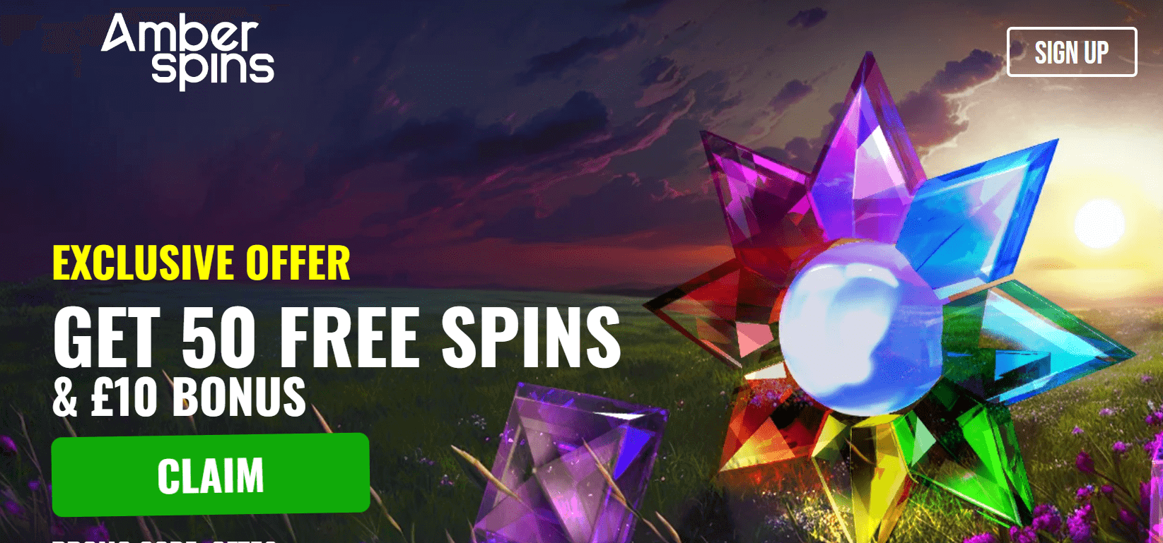 amber spins exclusive offer