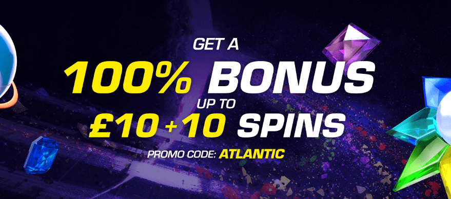 atlantic spins welcome offer