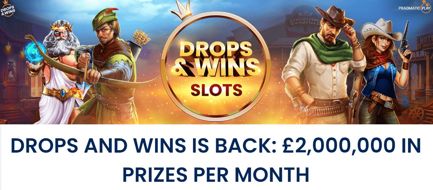 drops and wins promo