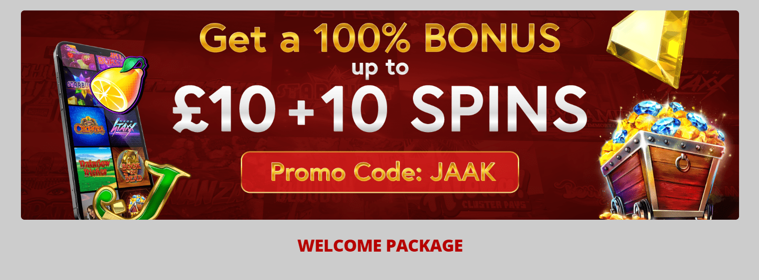 jaak casino welcome offer
