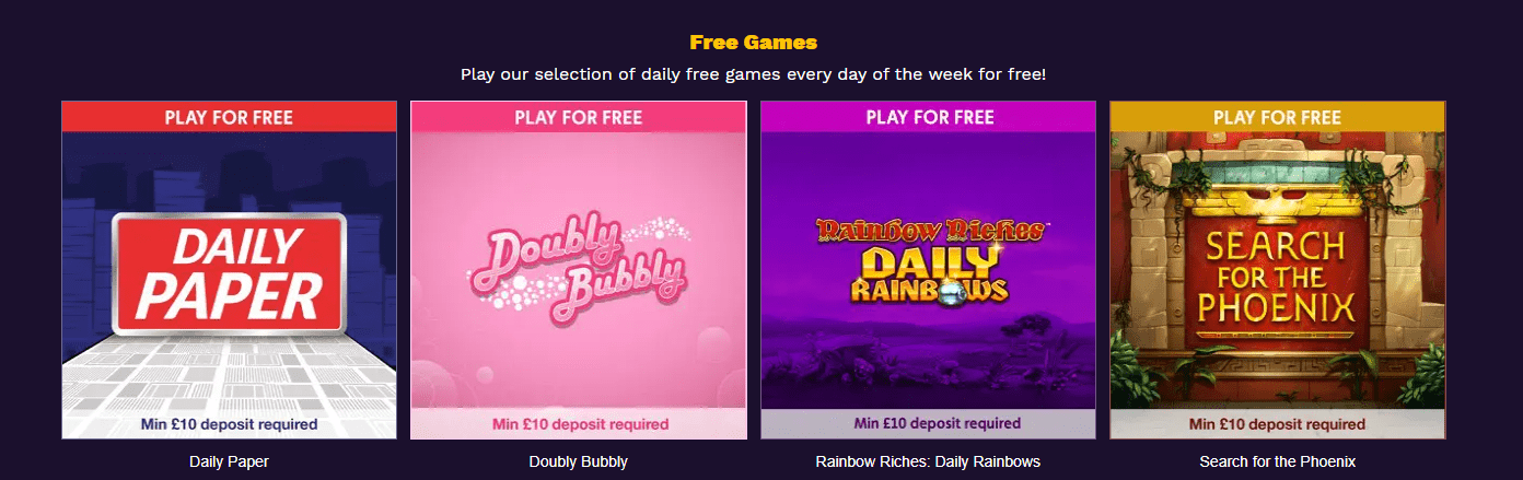 megaways free games