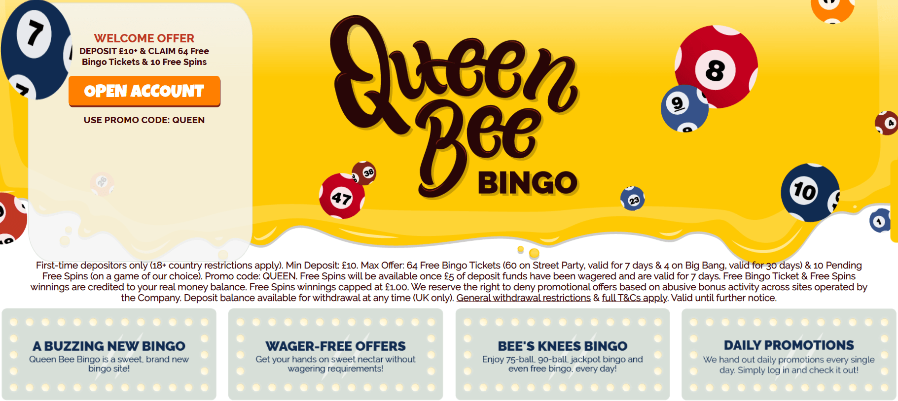 queen bingo review