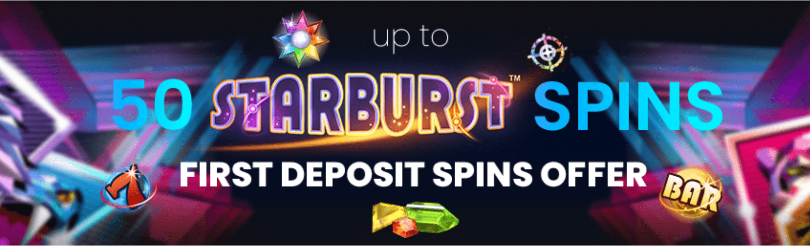 50 free spins welcome offer