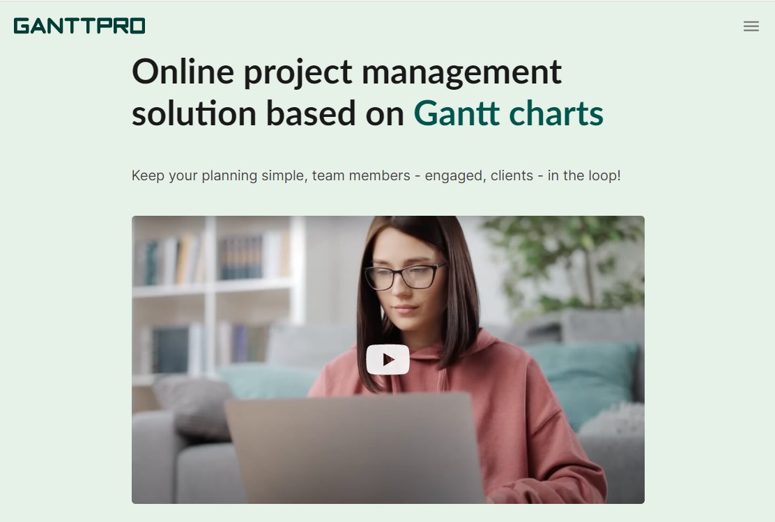 ganttpro project management software