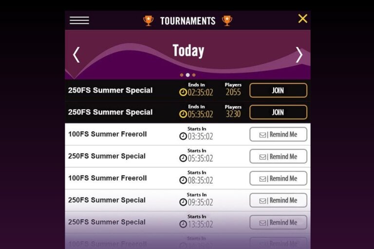 zebrawins tournaments