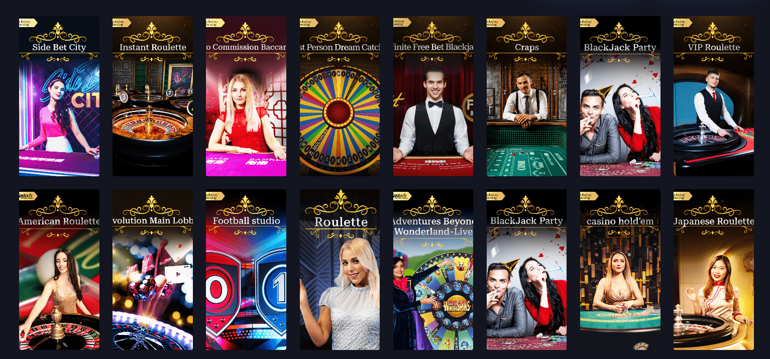 21luckybet live games