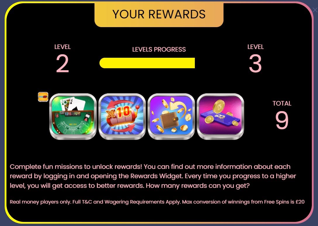 21luckybet reward program