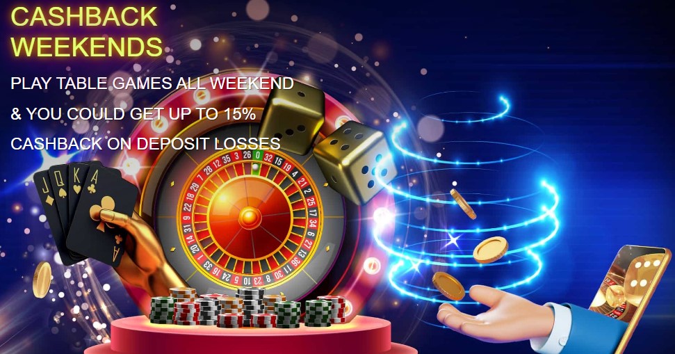 777tigerscasino cashback weekends