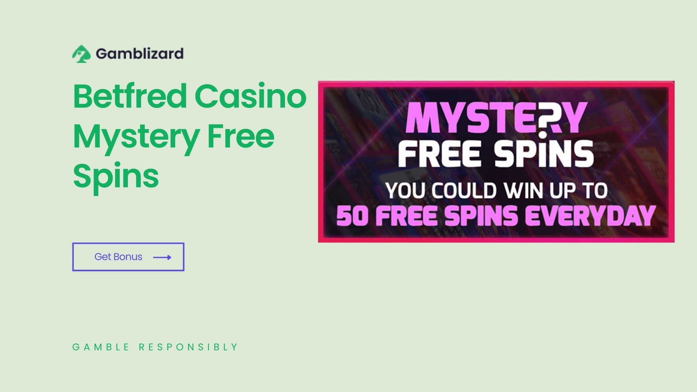 Betfreds Mystery Free Spins