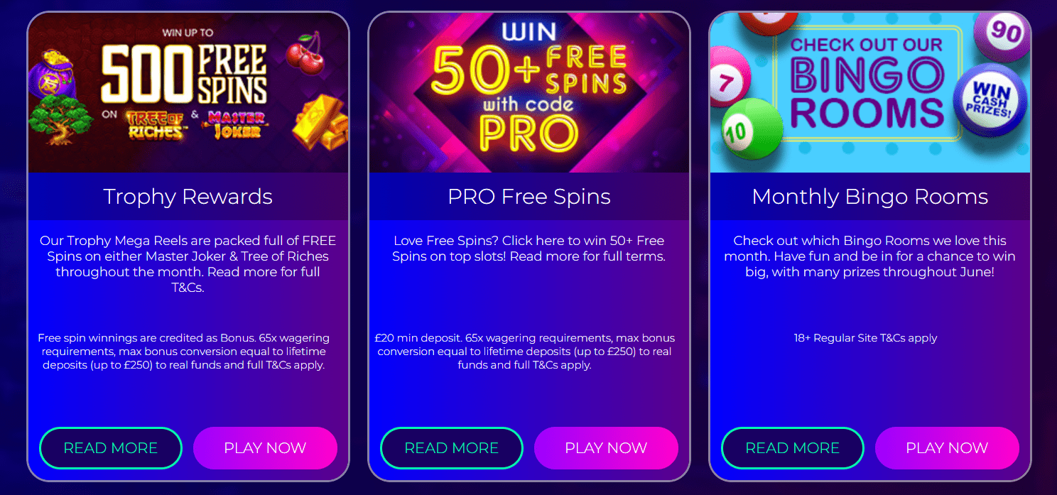 casinogame promotions