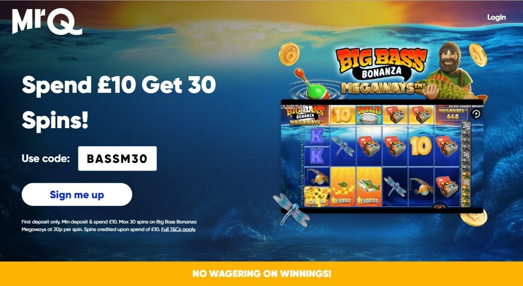 MrQ Casino Promo Code Create Your Login & Get Free Spins No Deposit