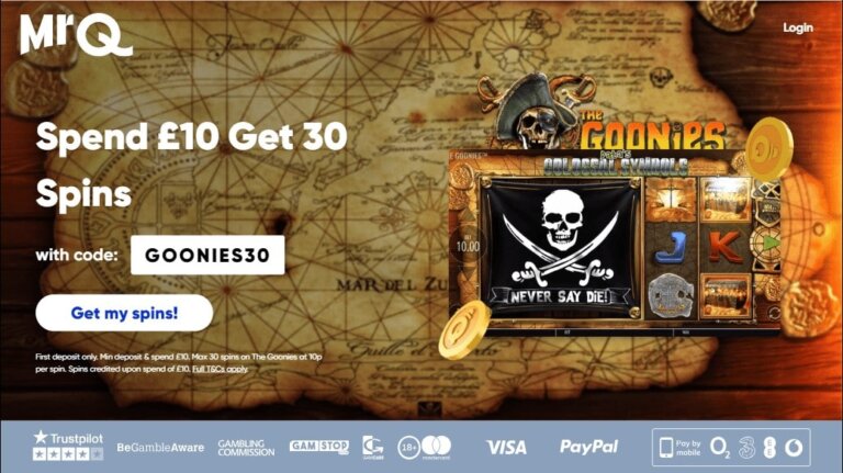 mrq promo code on the goonies