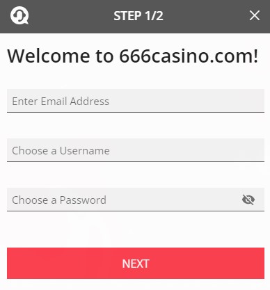666 Casino Registration Process