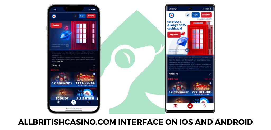 all british casino app