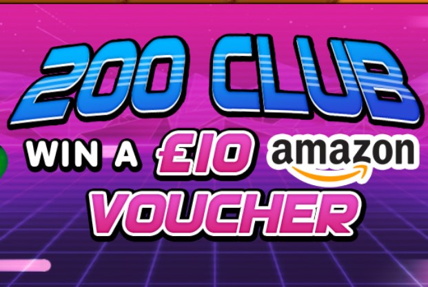 Amazon Slots 200 Club Bonus