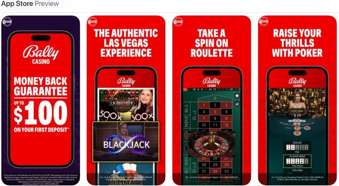 bally casino app for iOS