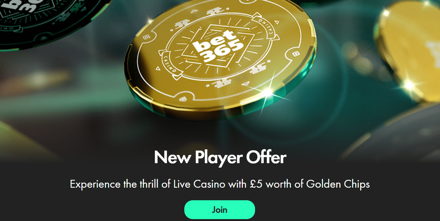 bet365 live casino bonus