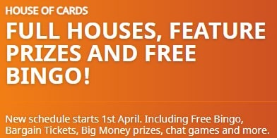 Betfair House of Bingo Bonus