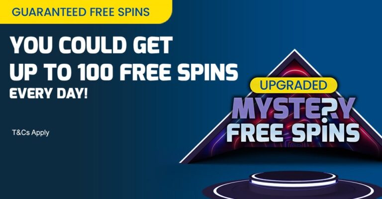 Upgraded Mystery Free Spins